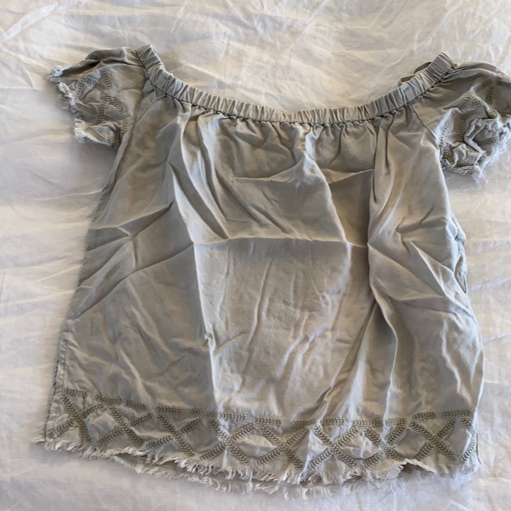 Soft jean top